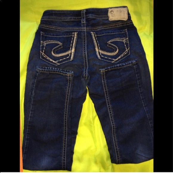 SILVER SUKI NEW SUKI PENCIL SKINNY JOGA JEAN Size 27βWX31βL - Picture 3 of 7